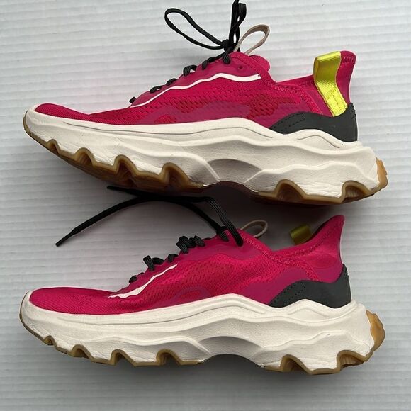 Sorel Kinetic Breakthru Day Sneakers in Pink - Picture 8 of 13